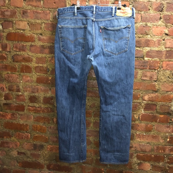 Levi’s 501 Jeans 40x32 Excellent Used Condition Medium Wash - Picture 2 of 3